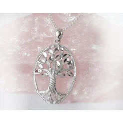 Anhänger Lebensbaum Silber 925 Silberschmuck SU363