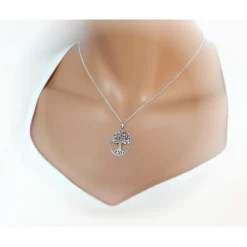 Anhänger Lebensbaum Silber 925 Silberschmuck SU363