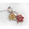 Anhänger Silber 925 Blumen kb135