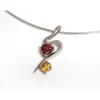 Anhänger Silber 925 Blumen sp326