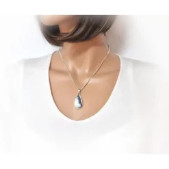 Anhänger Silber 925 Dendriten-Achat sp331