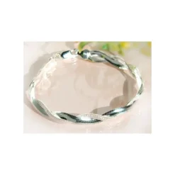 Armband geflochten 18,5 cm Silber 925 sg75