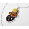Bernstein Anhänger Silber-925 Bernsteinschmuck BA521