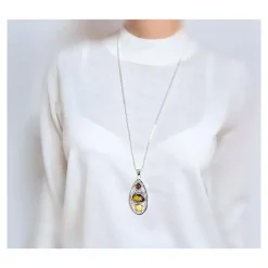 Bernstein Anhänger Silber-925 Bernsteinschmuck BA735
