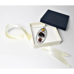 Bernstein Anhänger Silber-925 Bernsteinschmuck BA522