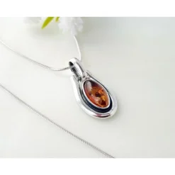 Bernstein Anhänger Silber 925 Bernsteinschmuck BA517