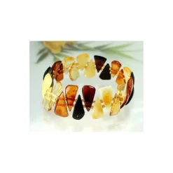 Bernstein Armband mehrfarbig Gummizugband ct53