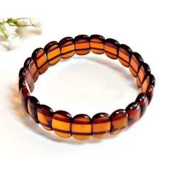 Bernstein Armband mit Gummizug cu206