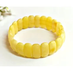 Bernstein Armband mit Gummizug cu208