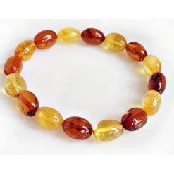 Bernstein Armband mit Gummizug 18 cm CU202