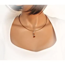 Bernstein Collier Silber 925 45 cm Bernsteinschmuck cr43