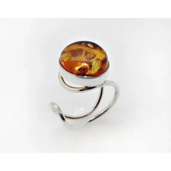 Bernstein Ring Silber 925 Bernsteinschmuck BR340