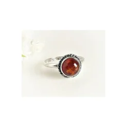 Bernstein Ring Silber 925 BR245