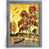 Bernsteinbild Landschaft Bild Geschenkartikel bm102