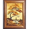 Bernsteinbild Landschaft Bild Geschenkartikel bm105