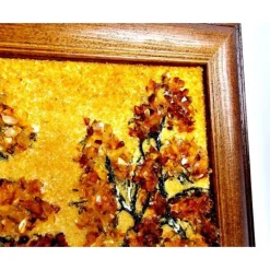Bernsteinbild Landschaft Bild Geschenkartikel bm101