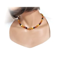 Bernsteinkette Bernsteinschmuck Damen Collier db06