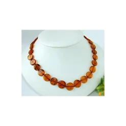 Bernsteinschmuck - Bernstein-Collier 45 cm (DC44)