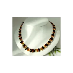 Bernsteinschmuck - Bernstein-Collier 45 cm (DB12)