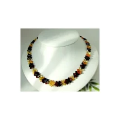Bernsteinschmuck - Bernstein-Collier 45 cm (DB10)