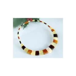 Bernsteinschmuck - Bernstein-Collier 42 cm (DA40)