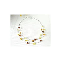 Bernsteinschmuck - Bernstein-Collier (DC54)