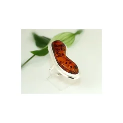 Bernsteinschmuck - Bernstein-Ring 22 mm Silber-925 CJ81