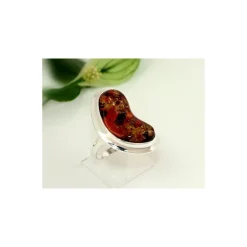 Bernsteinschmuck - Bernstein-Ring 20,5 mm Silber-925 CJ74