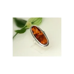 Bernsteinschmuck - Bernstein-Ring 20 mm Silber-925 CK38