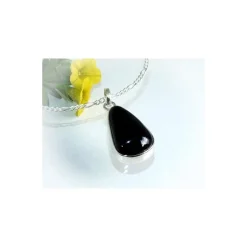 Bernsteinschmuck - Bernstein-Anhänger Silber-925 (AM186)