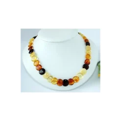 Bernsteinschmuck - Bernstein-Collier 45 cm (DC41)