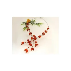 Bernsteinschmuck - Bernstein-Collier (CP21)