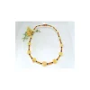 Bernsteinschmuck - Bernstein-Collier Silber-925 (CP05)