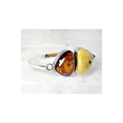 Bernsteinschmuck - Bernstein-Armreif 18 cm Silber-925 (BB134)