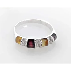 Bernsteinschmuck - Bernstein-Ring Silber-925 CK75