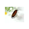 Bernsteinschmuck Bernstein Ring 17 mm Silber 925 HD14a