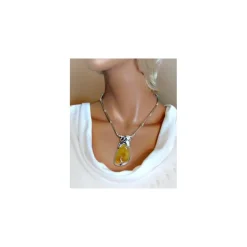 Bernsteinschmuck Bernstein Collier 45cm Silber 925 DC80a