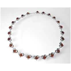 Bernsteinschmuck Bernstein Collier Silber 925 dc221