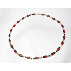 Bernsteinschmuck Bernstein Collier Silber 925 dc222