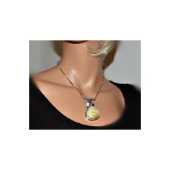 Bernsteinschmuck Bernstein Collier 45cm Silber 925 DC128a