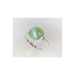 Damen Ring Silber 925 Silberschmuck grün MS113
