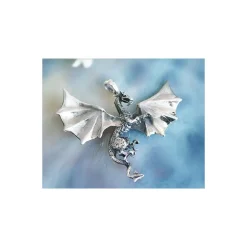 Drache Silber 925 Drachen Anhänger SH08