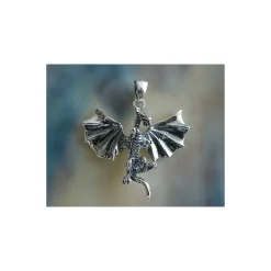 Drachen Anhänger Sterlingsilber Silber-925 (SH05)