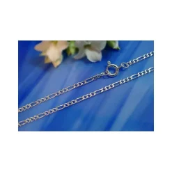 Figarokette 38 cm bis 100 cm Figaro Kette Silber 925 KF75