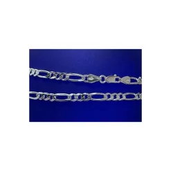 Figarokette Silber 925 42 cm - 60 cm (KF29)