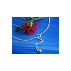 Fußkettchen Silber 925 28 cm Silberschmuck SF12