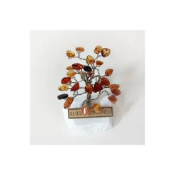 Geschenkartikel - Glücksbäumchen mit Bernstein (HS110)
