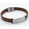 Herrenarmband Leder braun Armband SG176
