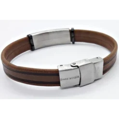Herrenarmband Leder braun Armband SG176