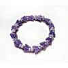 Kinderschmuck Gummizug Armband Schmetterling & Blume ak17
